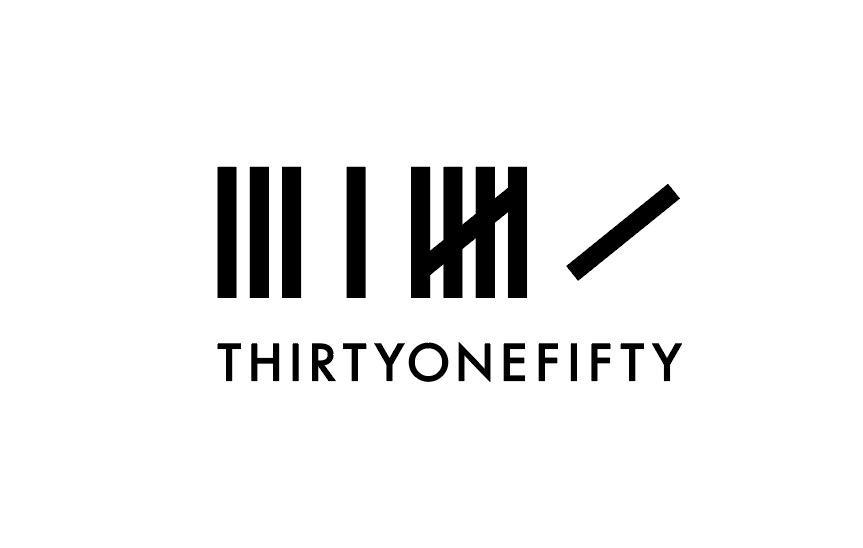 THIRTYONEFIFTY — 3150 tally mark logo